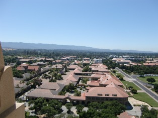 view from Hoover Tower