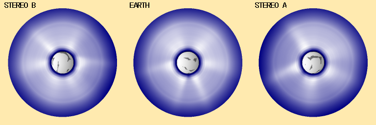 (3x1 plot, Eclipse on 2012 Nov. 13/14)