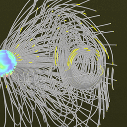 interplanetary magnetic field lines in test ICME events